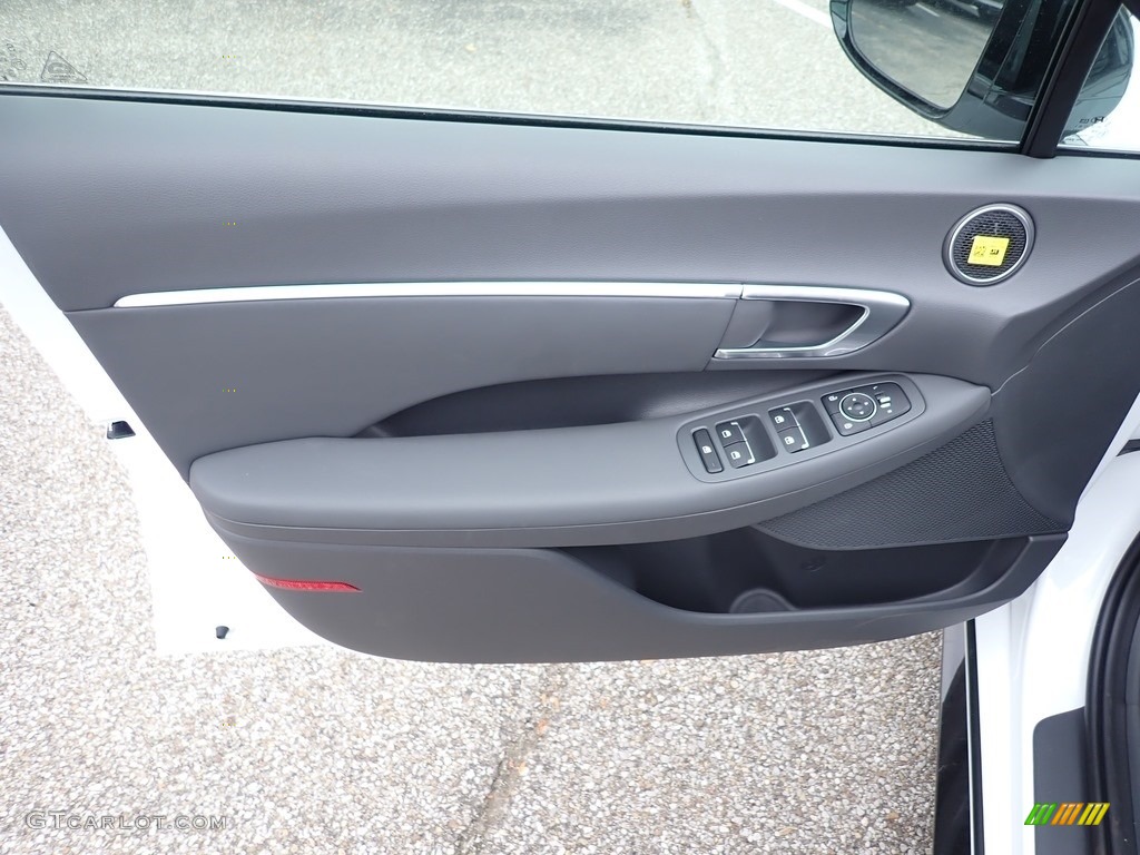 2021 Hyundai Sonata SEL Plus Black Door Panel Photo #139860335