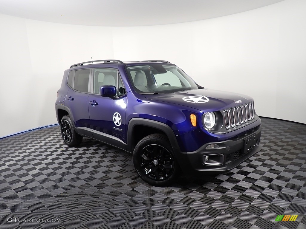 Jetset Blue 2018 Jeep Renegade Latitude 4x4 Exterior Photo #139860611