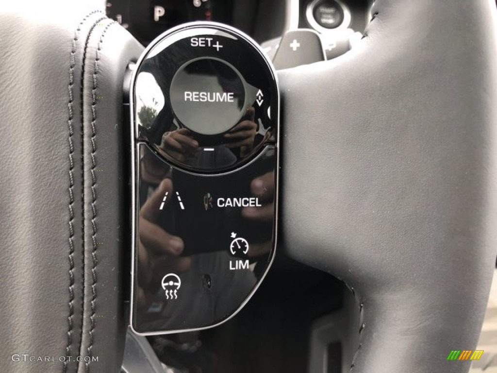 2020 Land Rover Range Rover HSE Ebony Steering Wheel Photo #139860860