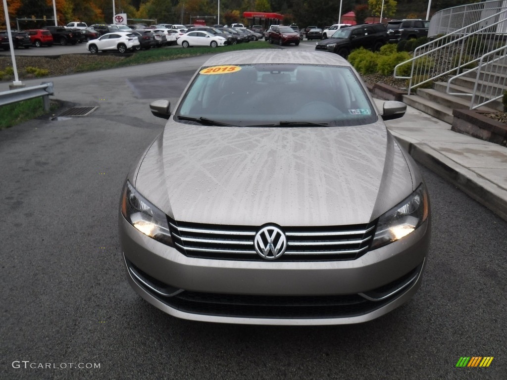 2015 Passat SE Sedan - Titanium Beige / Titan Black photo #9