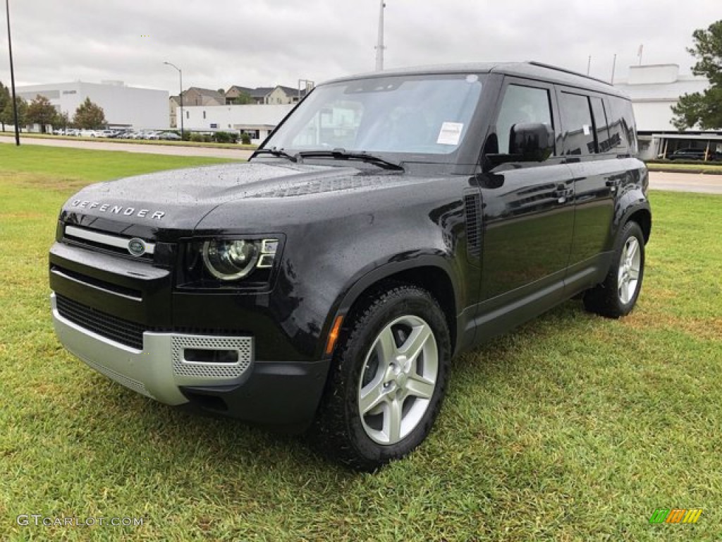 Santorini Black Metallic 2020 Land Rover Defender 110 SE Exterior Photo #139862336