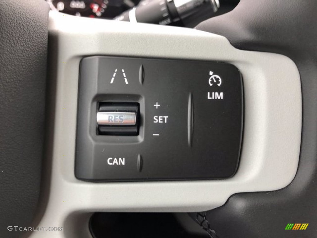 2020 Land Rover Defender 110 SE Ebony Steering Wheel Photo #139862564