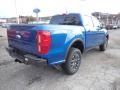 2020 Lightning Blue Ford Ranger XLT SuperCrew 4x4  photo #2