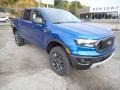2020 Lightning Blue Ford Ranger XLT SuperCrew 4x4  photo #3