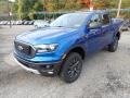 2020 Lightning Blue Ford Ranger XLT SuperCrew 4x4  photo #5