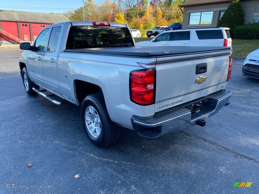 Silver Ice Metallic 2015 Chevrolet Silverado 1500 LT Double Cab 4x4 Exterior Photo #139863023