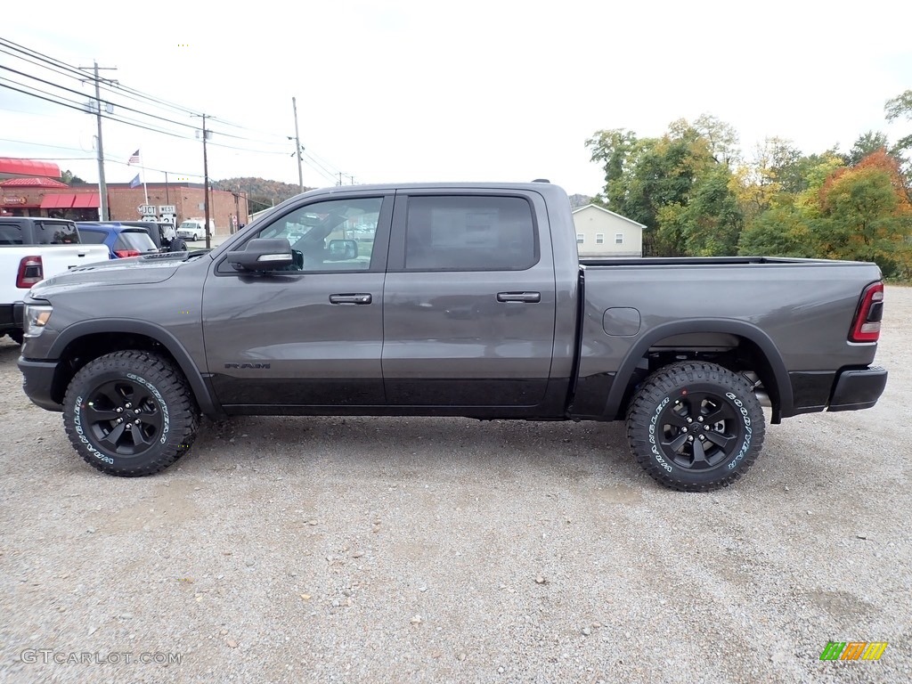 Granite Crystal Metallic 2021 Ram 1500 Rebel Crew Cab 4x4 Exterior Photo #139863368