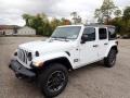 Bright White 2021 Jeep Wrangler Unlimited Sport 4x4 Exterior