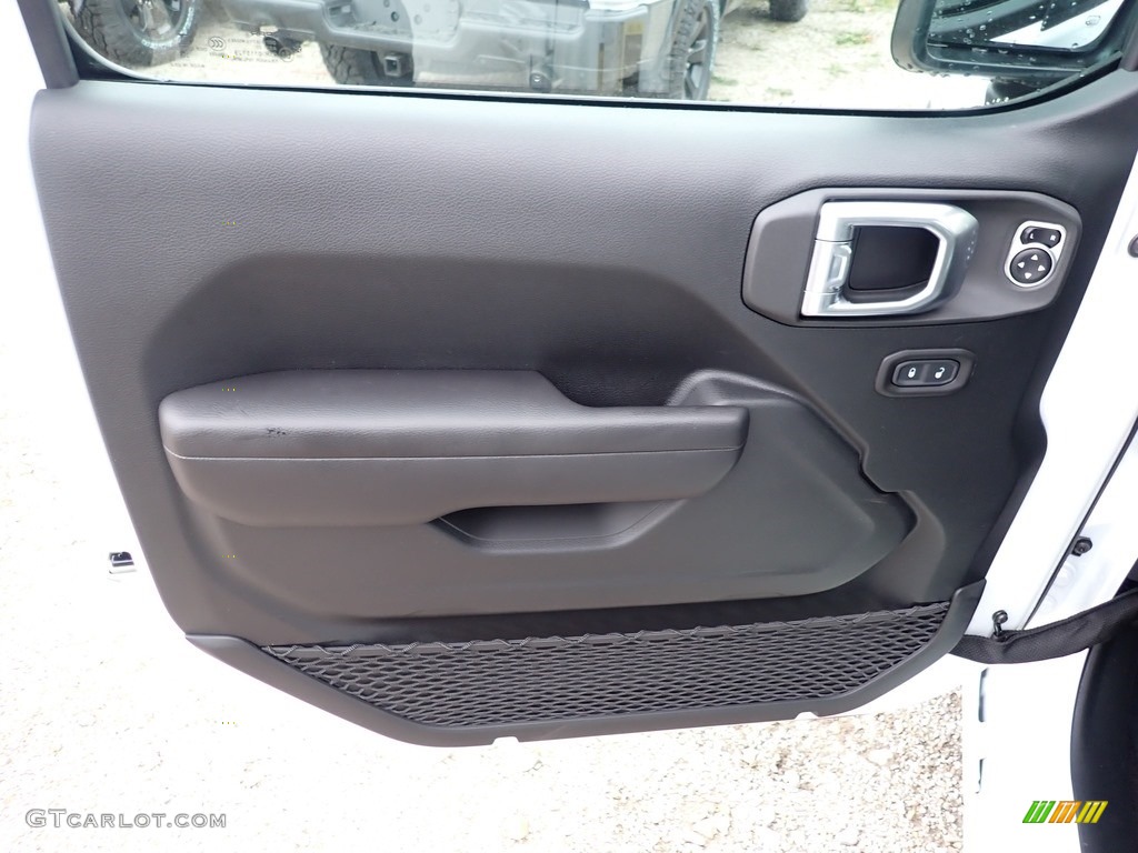 2021 Jeep Wrangler Unlimited Sport 4x4 Black Door Panel Photo #139863749