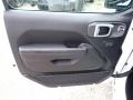 Black 2021 Jeep Wrangler Unlimited Sport 4x4 Door Panel