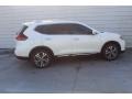 Pearl White 2017 Nissan Rogue SL Exterior