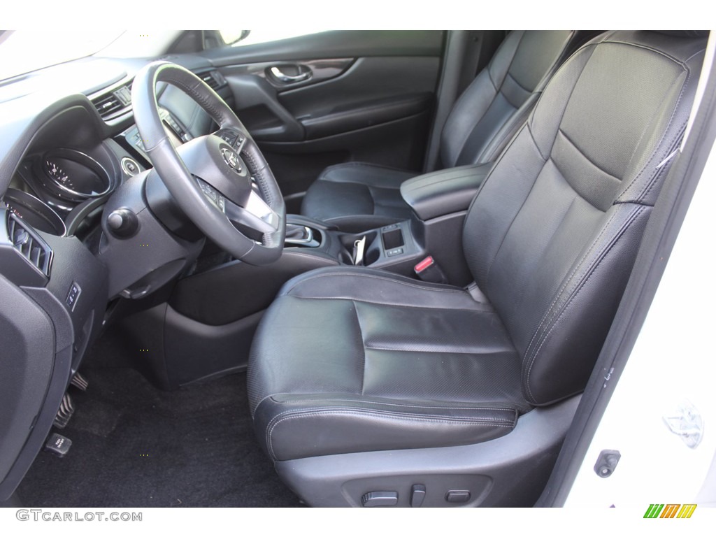 Charcoal Interior 2017 Nissan Rogue SL Photo #139864409