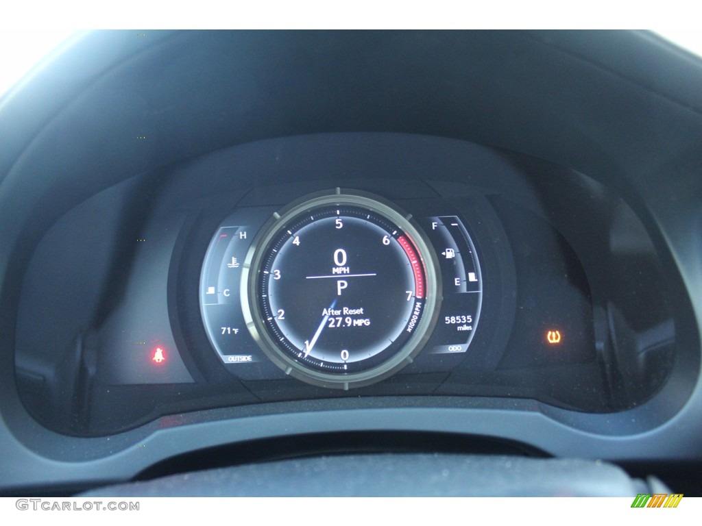 2016 Lexus IS 200t F Sport Gauges Photo #139864673