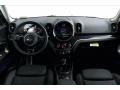 Carbon Black Cross Punch Leather 2021 Mini Countryman Cooper S Dashboard