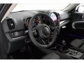 Carbon Black Cross Punch Leather Dashboard Photo for 2021 Mini Countryman #139865137