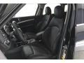 Carbon Black Cross Punch Leather 2021 Mini Countryman Cooper S Interior Color