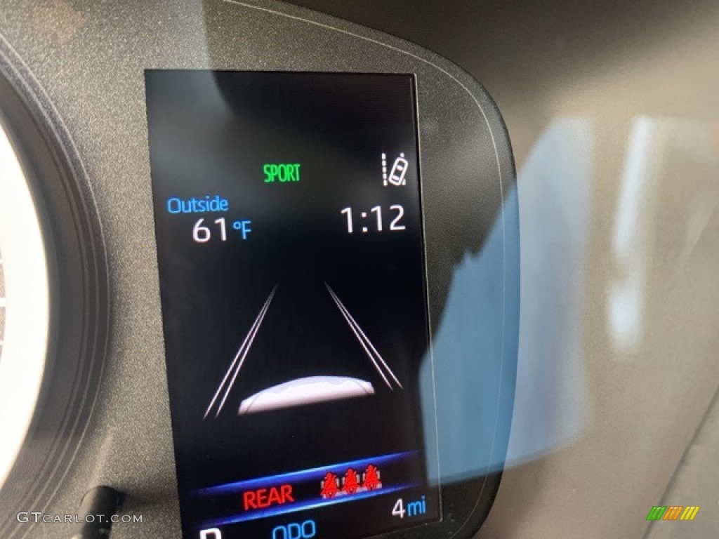 2021 Corolla SE - Black Sand Pearl / Black photo #6