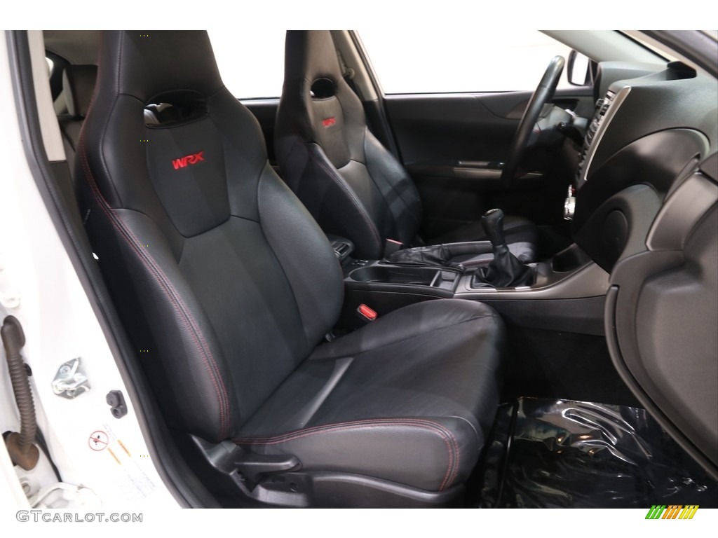 2011 Impreza WRX Wagon - Satin White Pearl / Carbon Black photo #16