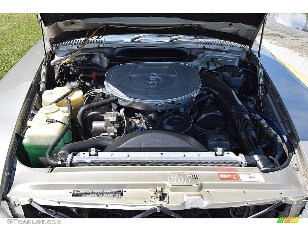 1986 Mercedes-Benz SL Class 560 SL Roadster 5.6 Liter SOHC 16-Valve V8 Engine Photo #139866214