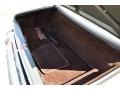 1986 Mercedes-Benz SL Class Dark Brown Interior Trunk Photo