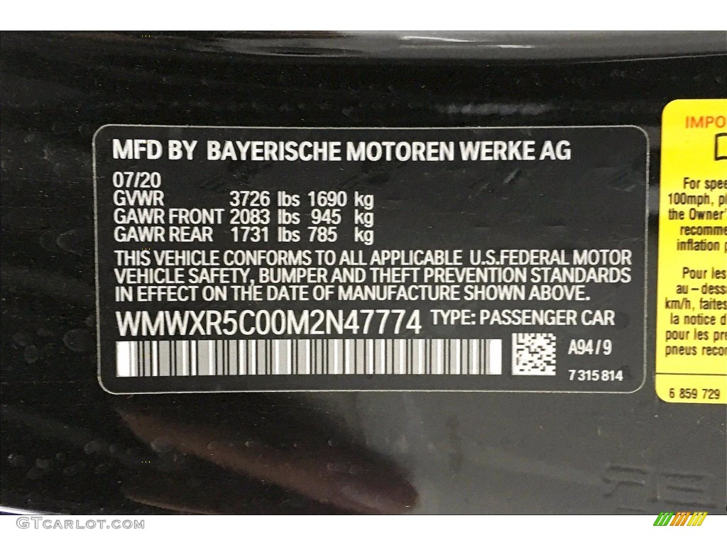 2021 Mini Hardtop Cooper S 2 Door Color Code Photos