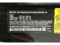 A94: Midnight Black Metallic 2021 Mini Hardtop Cooper S 2 Door Color Code