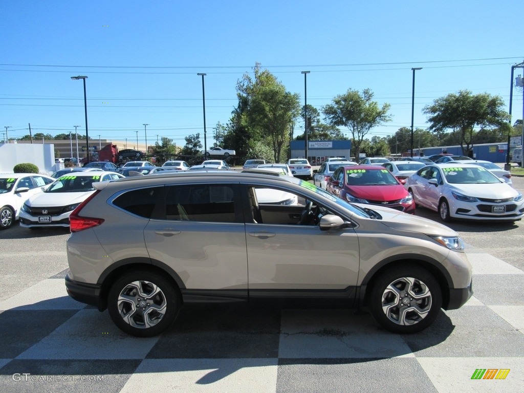2018 CR-V EX - Sandstorm Metallic / Ivory photo #3