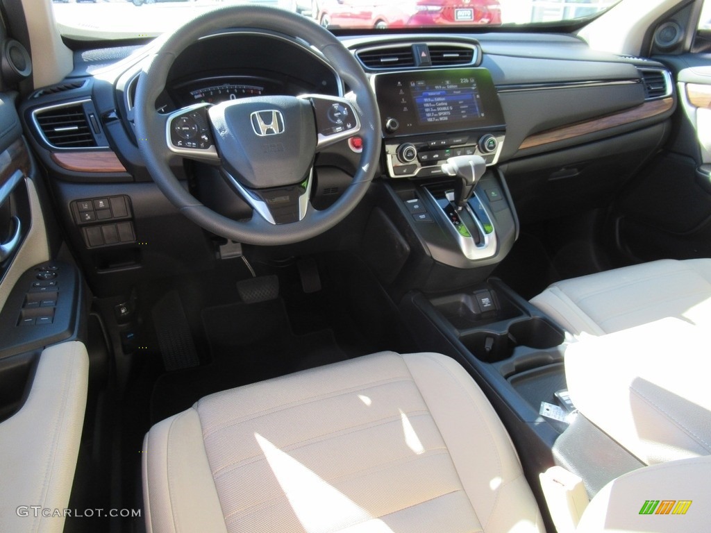 2018 CR-V EX - Sandstorm Metallic / Ivory photo #15