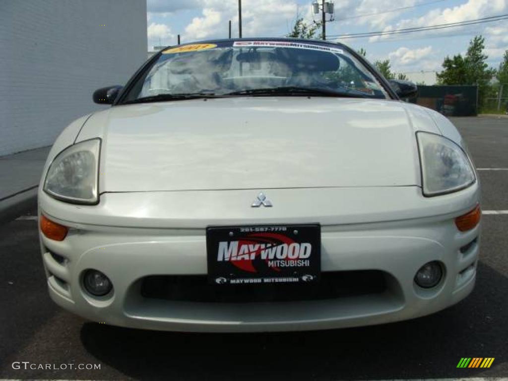 2003 Eclipse Spyder GT - Dover White Pearl / Midnight photo #3