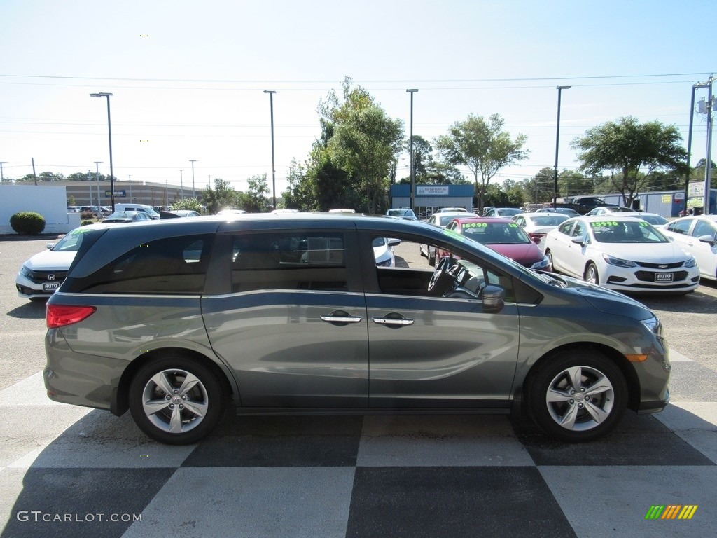 2019 Odyssey EX-L - Forest Mist Metallic / Gray photo #3