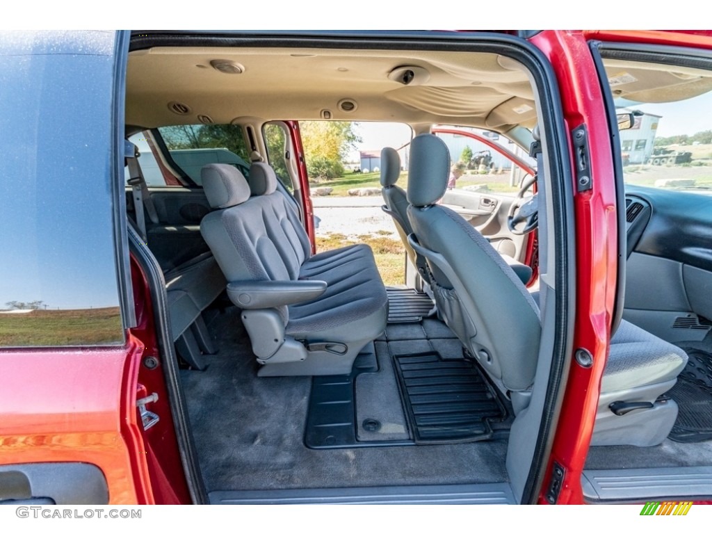 2007 Grand Caravan SE - Inferno Red Crystal Pearl / Medium Slate Gray photo #24