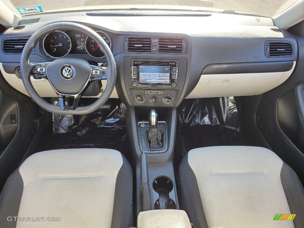 2015 Jetta S Sedan - Moonrock Silver Metallic / Ceramique/Titan Black photo #5