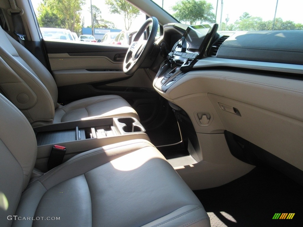 2019 Odyssey EX-L - Forest Mist Metallic / Gray photo #12