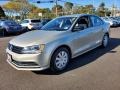 2015 Moonrock Silver Metallic Volkswagen Jetta S Sedan  photo #10