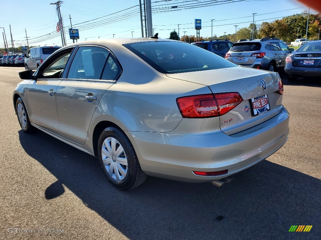 2015 Jetta S Sedan - Moonrock Silver Metallic / Ceramique/Titan Black photo #12