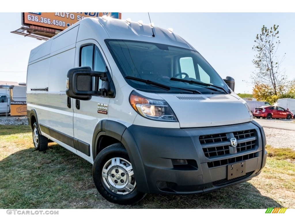 Bright White 2016 Ram ProMaster 2500 High Roof Cargo Van Exterior Photo #139868488