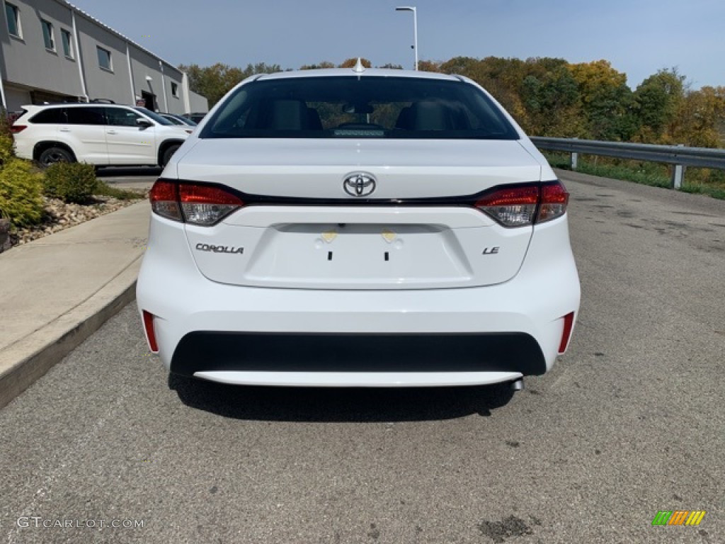 2021 Corolla LE - Super White / Black photo #26