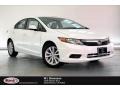 Taffeta White 2012 Honda Civic EX Sedan