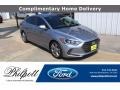 Gray 2017 Hyundai Elantra Limited