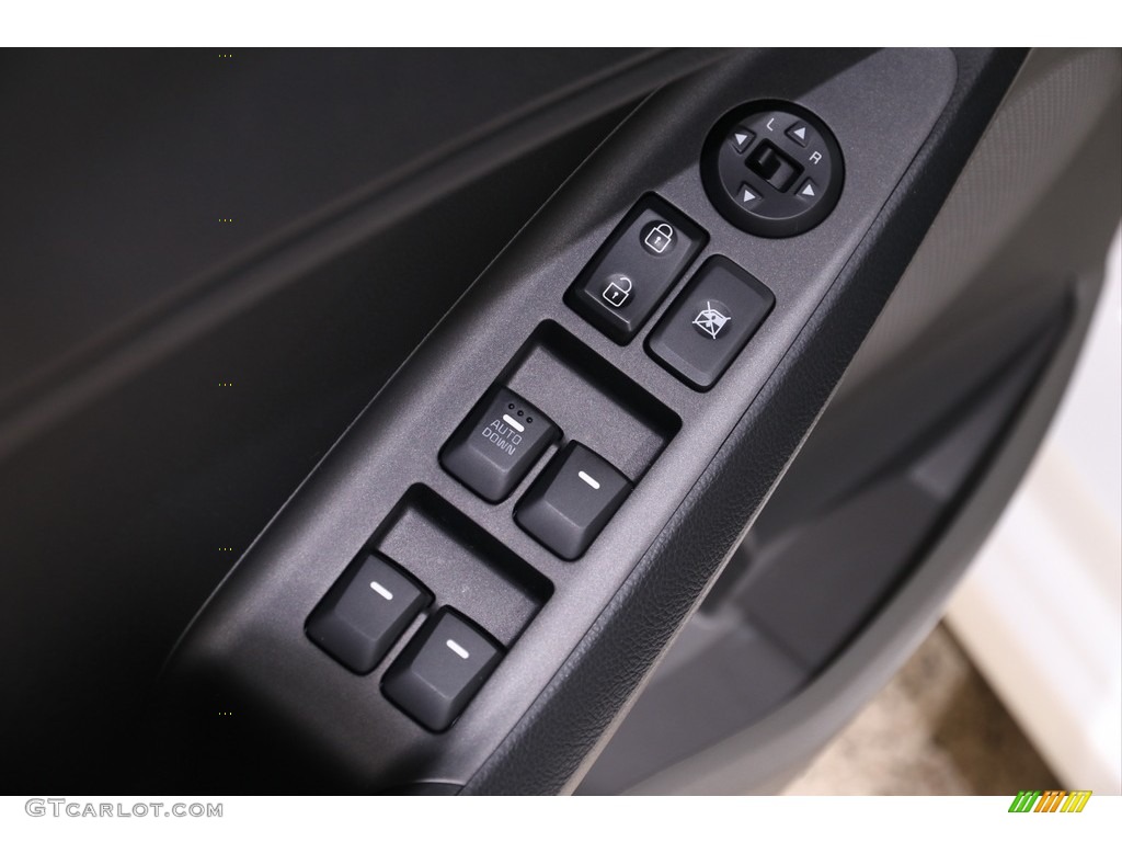 2016 Kia Forte LX Sedan Gray Two-Tone Door Panel Photo #139869442