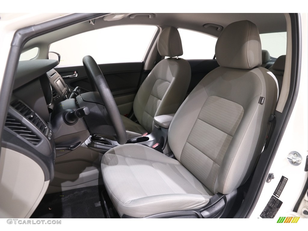 Gray Two-Tone Interior 2016 Kia Forte LX Sedan Photo #139869484