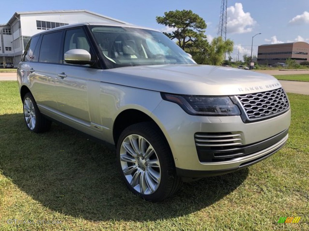 2020 Range Rover Supercharged LWB - Aruba Metallic / Ivory/Espresso photo #11