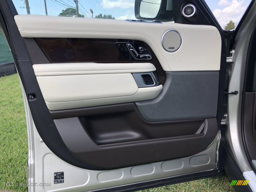 2020 Range Rover Supercharged LWB - Aruba Metallic / Ivory/Espresso photo #13