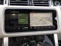 2020 Land Rover Range Rover Ivory/Espresso Interior Navigation Photo
