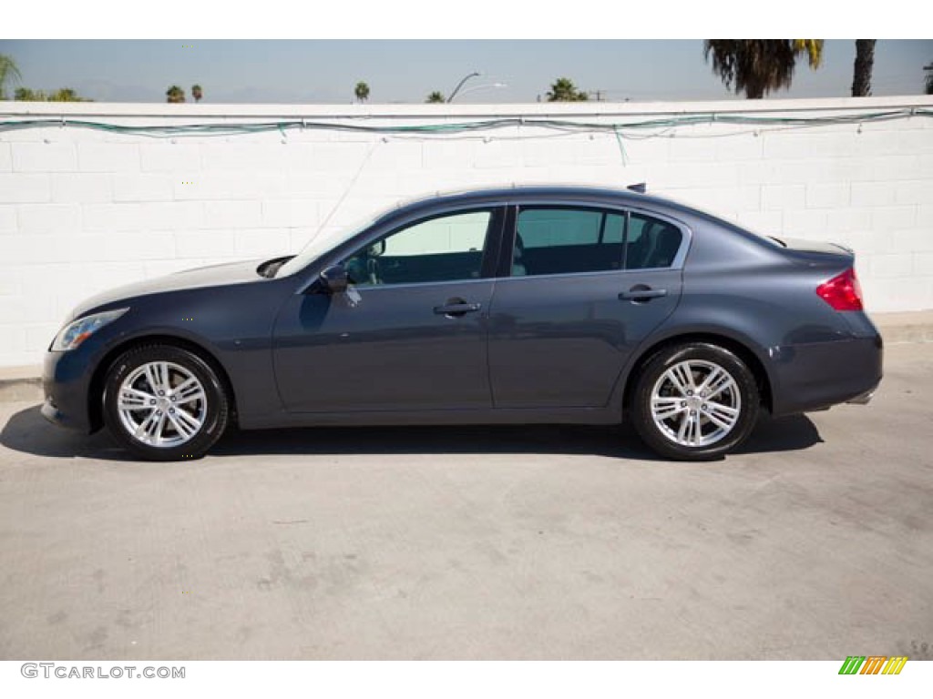 2010 G 37 Journey Sedan - Blue Slate / Stone photo #8