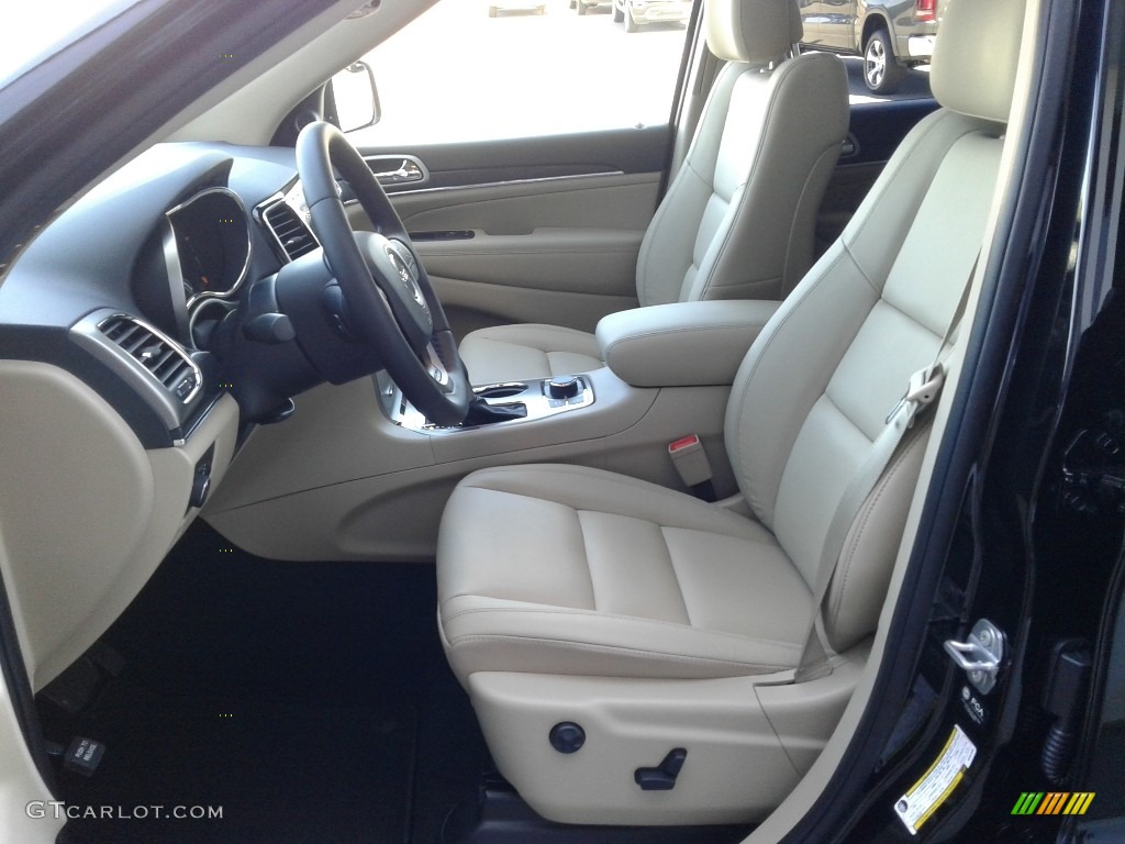 Light Frost Beige/Black Interior 2021 Jeep Grand Cherokee Limited 4x4 Photo #139874374
