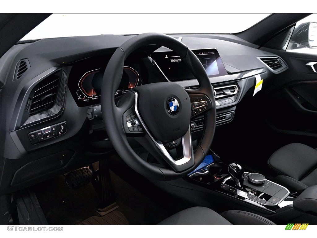 2021 BMW 2 Series 228i xDrive Grand Coupe Black Steering Wheel Photo #139876413