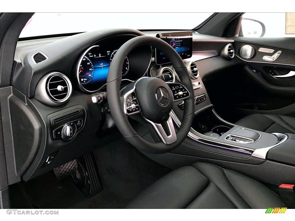 Black Interior 2021 Mercedes-Benz GLC 300 Photo #139877632