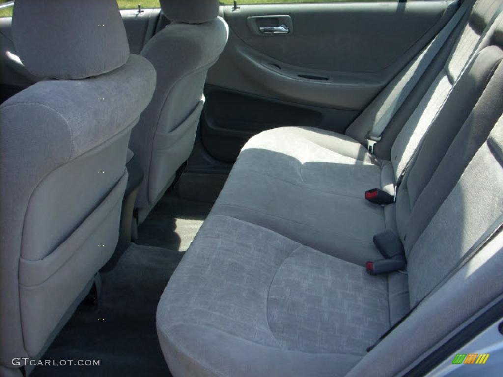 2002 Accord EX Sedan - Satin Silver Metallic / Quartz Gray photo #12