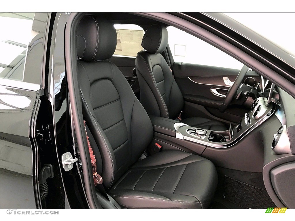 Black Interior 2020 Mercedes-Benz C 300 Sedan Photo #139877899